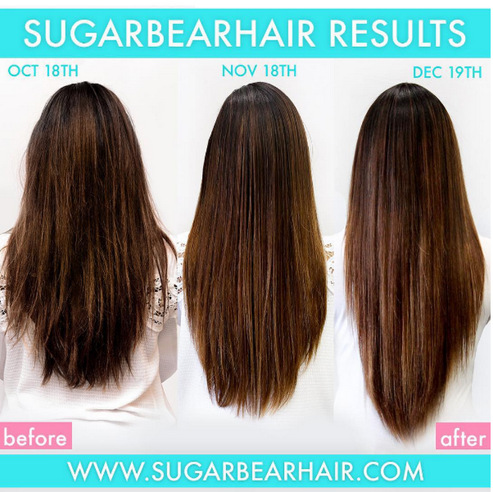 SugarBearHair juuksekasvu soodustavad vitamiinid, 1 KUU, 150g