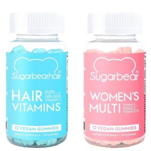 SugarBearHair + Women's Multi vitamiinid, 2x150g